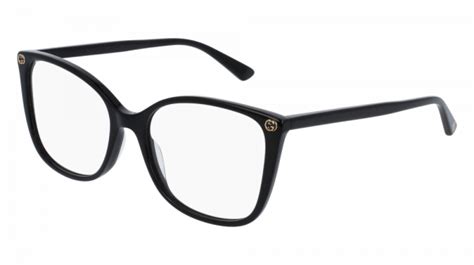 gucci gg0026o eyeglasses black 001